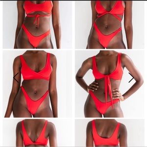 437 Kenzie Bikini - Red